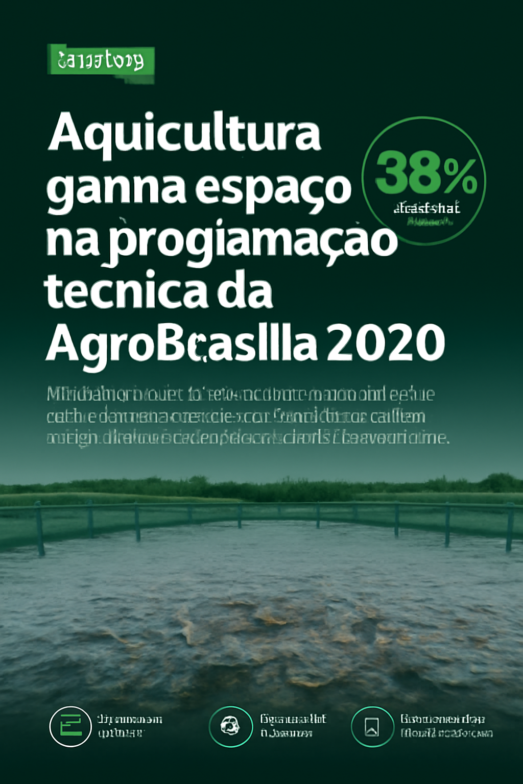 Aquicultura ganha espaço na programação técnica da AgroBrasília 2020