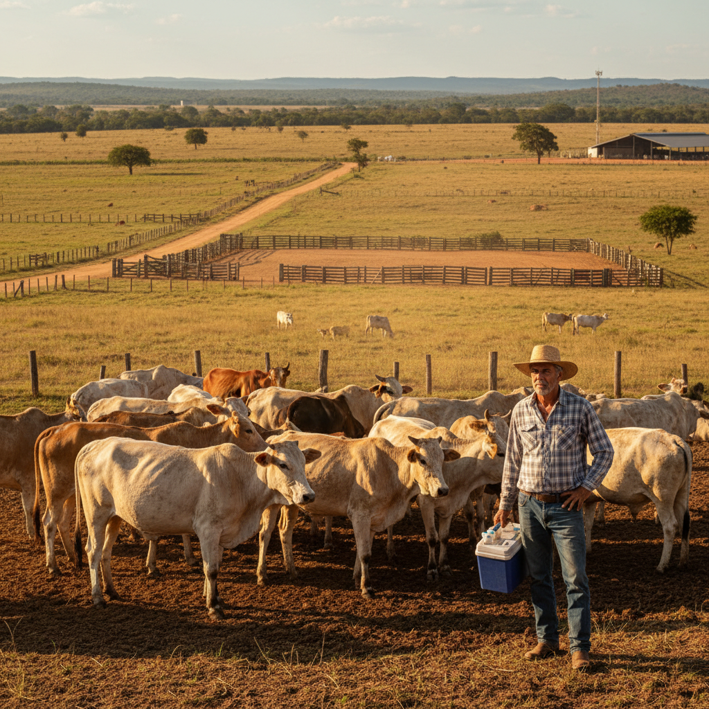 Escassez de vacinas contra clostridioses preocupa pecuaristas de MT