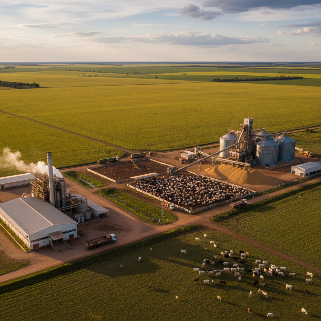 Mato Grosso quebra recordes no abate de bovinos e esmagamento de soja