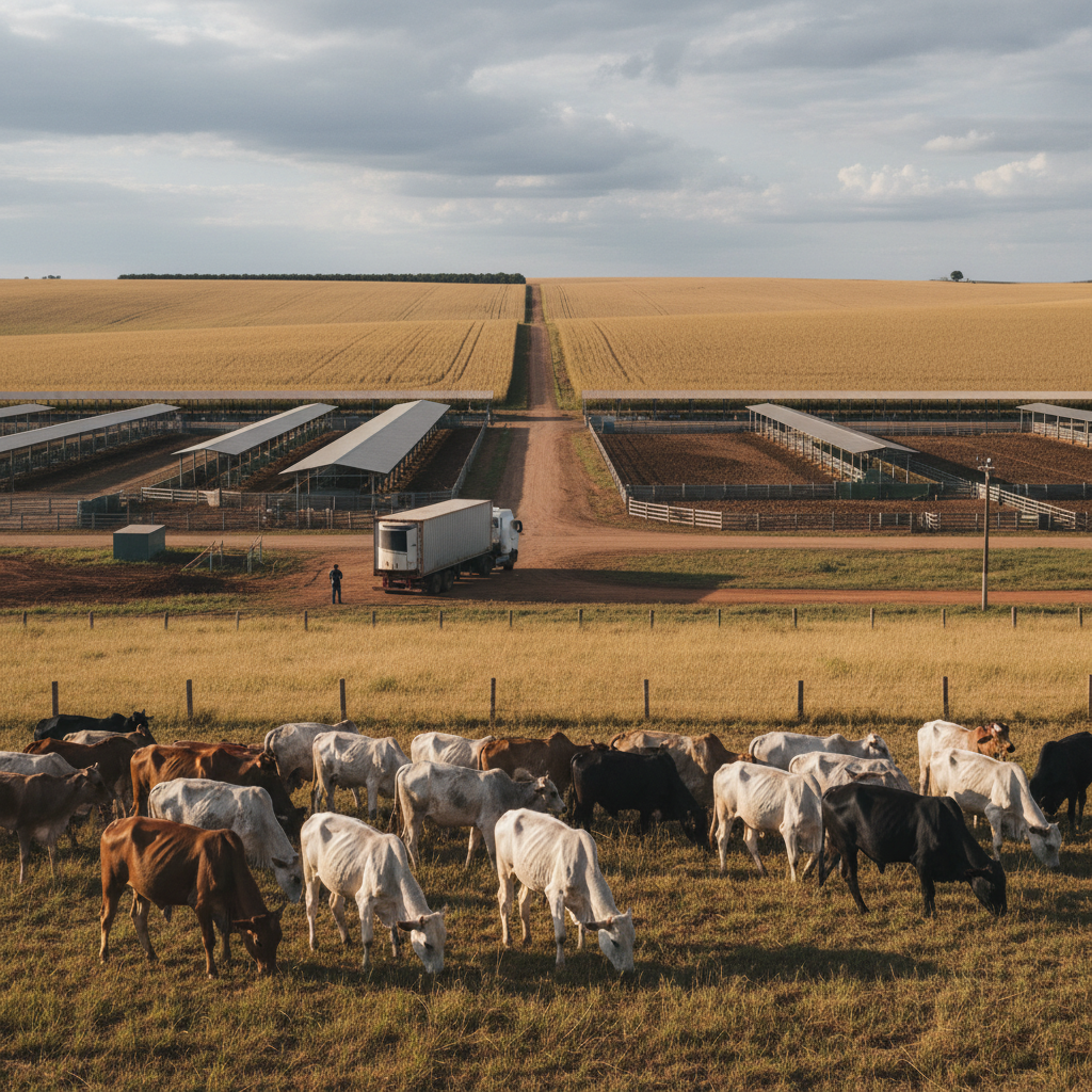 Exportações de carne bovina à China caem em julho