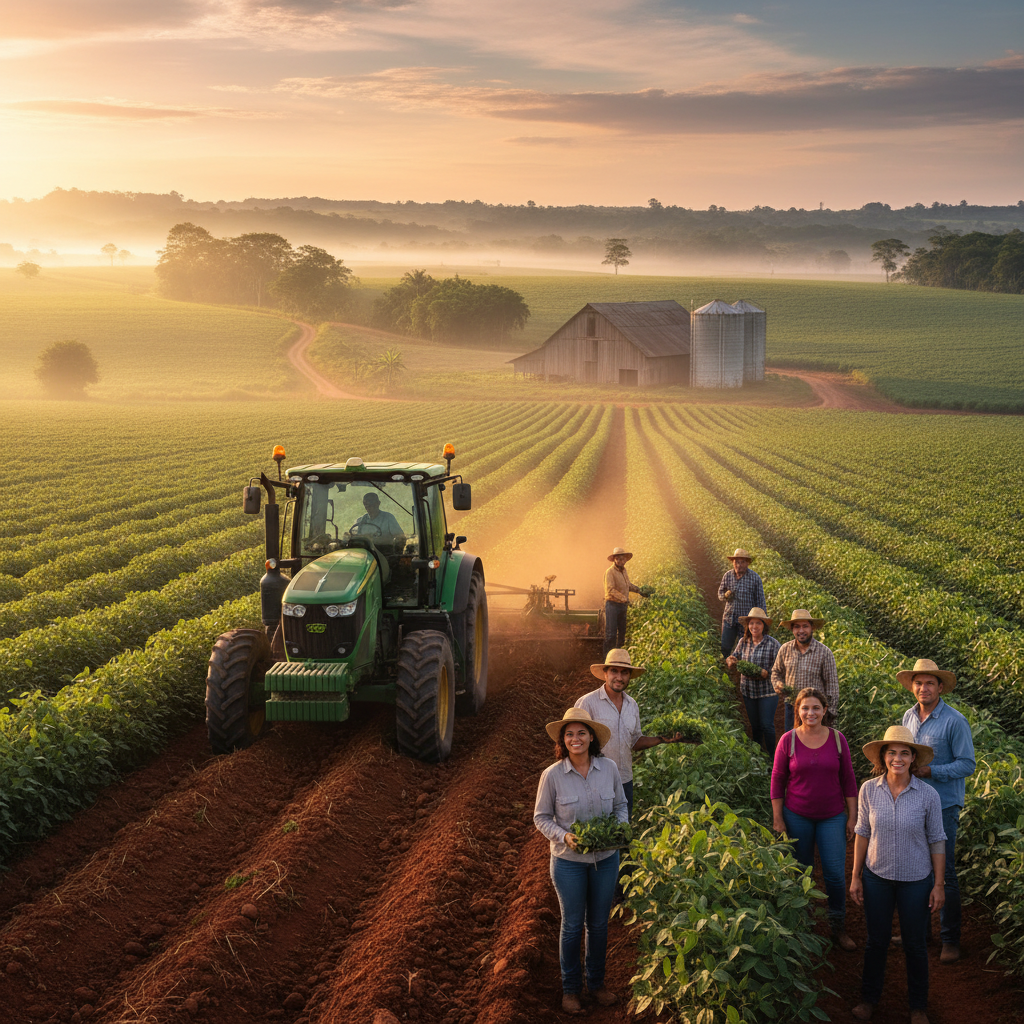 Santander vê espaço para forte alta em ações do agro, mas mantém cautela