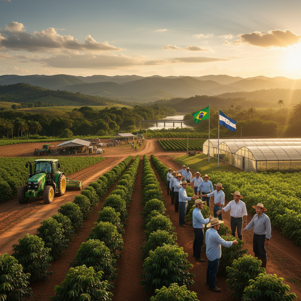 Brasil e Honduras ampliam cooperação agrícola e abrem espaço para novos negócios