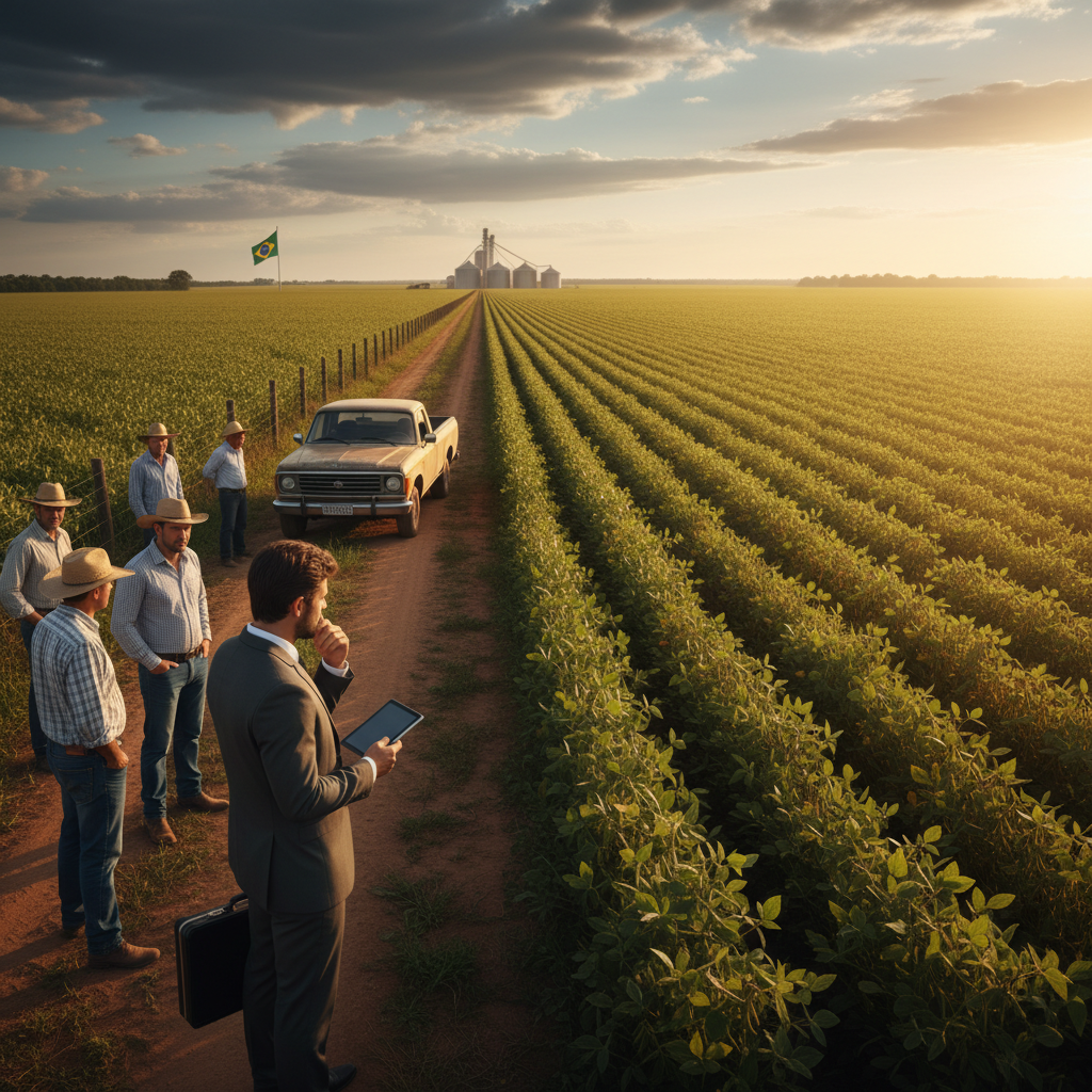 Investidor estrangeiro segue cauteloso com ações do agro brasileiro