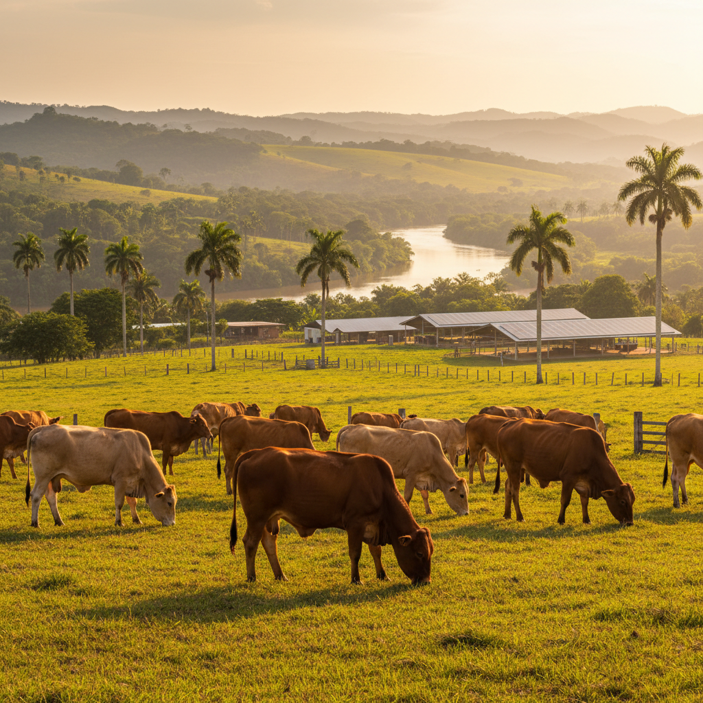 Simbrasil: a raça bovina brasileira que une carne, leite e adaptação