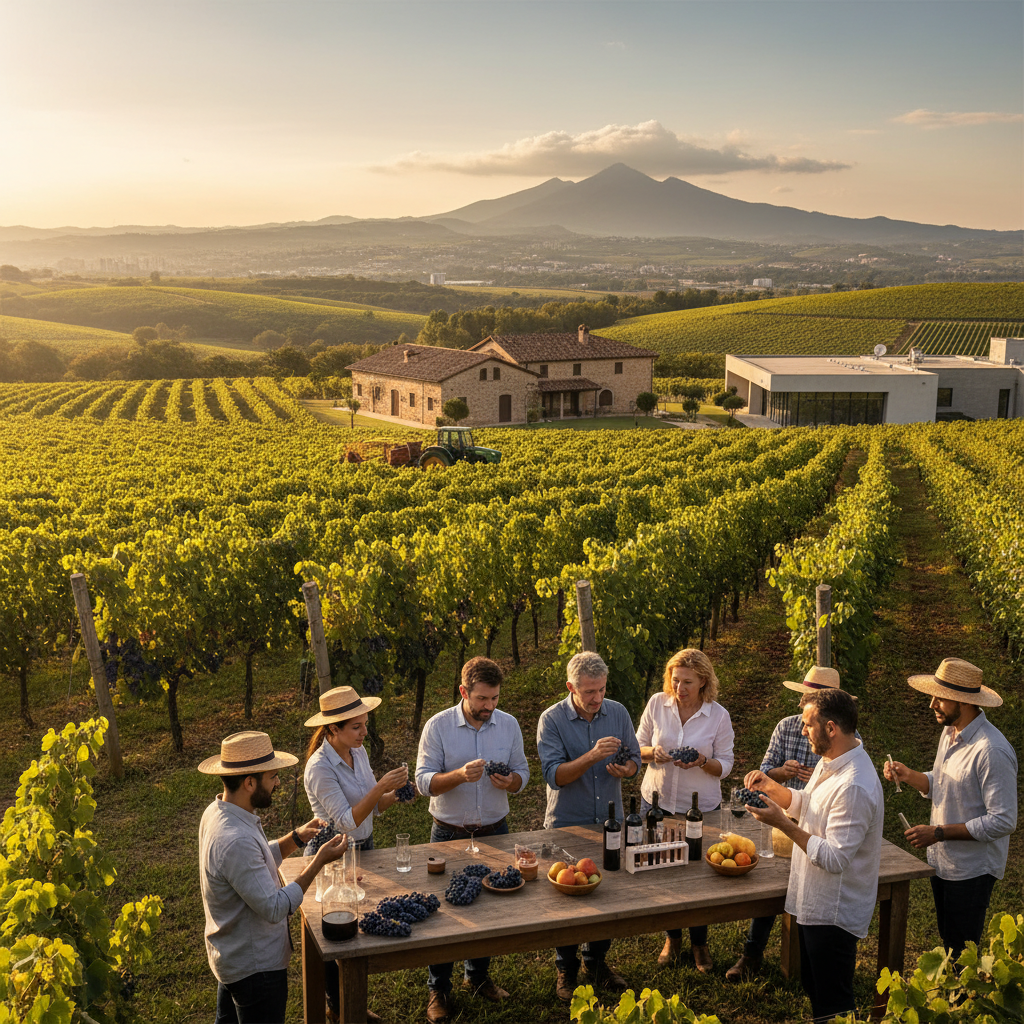 Escola italiana ajuda a aprimorar vinhos em Jundiaí
