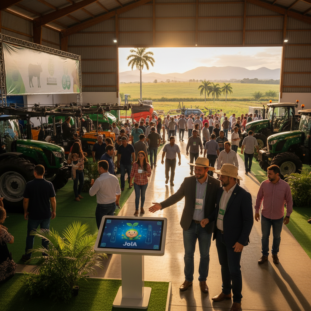 CNA e Senar levam assistente virtual JoIA à Expofeira na Bahia