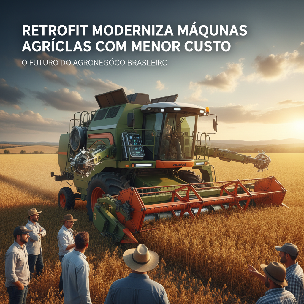 Retrofit moderniza máquinas agrícolas com menor custo