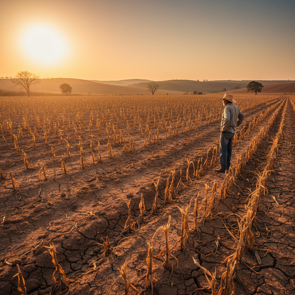 El Niño intensifica estiagem e calor na Bahia e acende alerta no campo