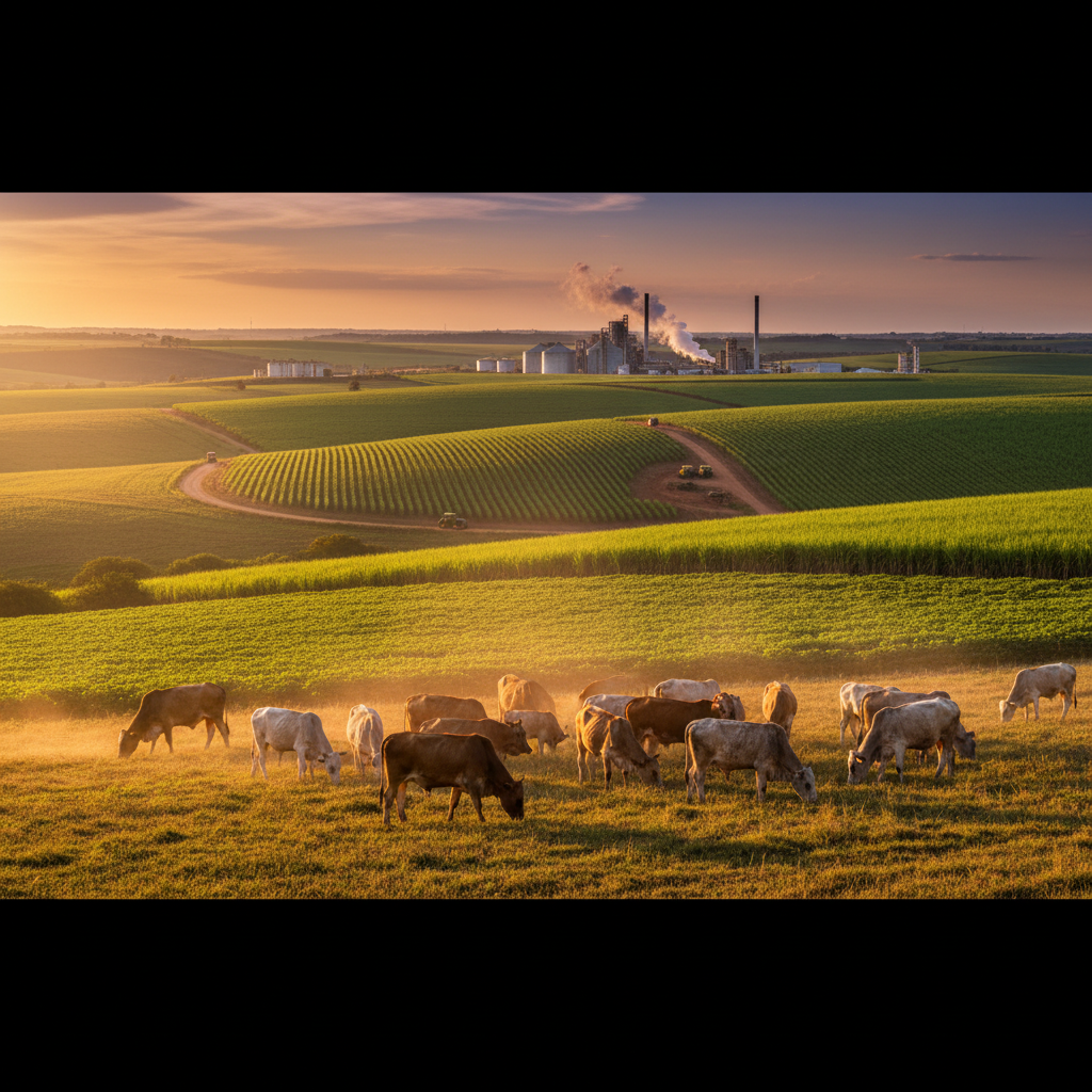 Carnes, soja e etanol puxam avanço da receita industrial do agro em 2024
