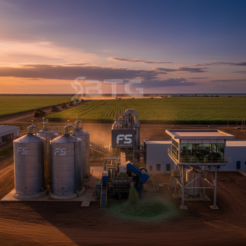 BTG corta recomendação da FS Bioenergia após acelerar usina em Querência