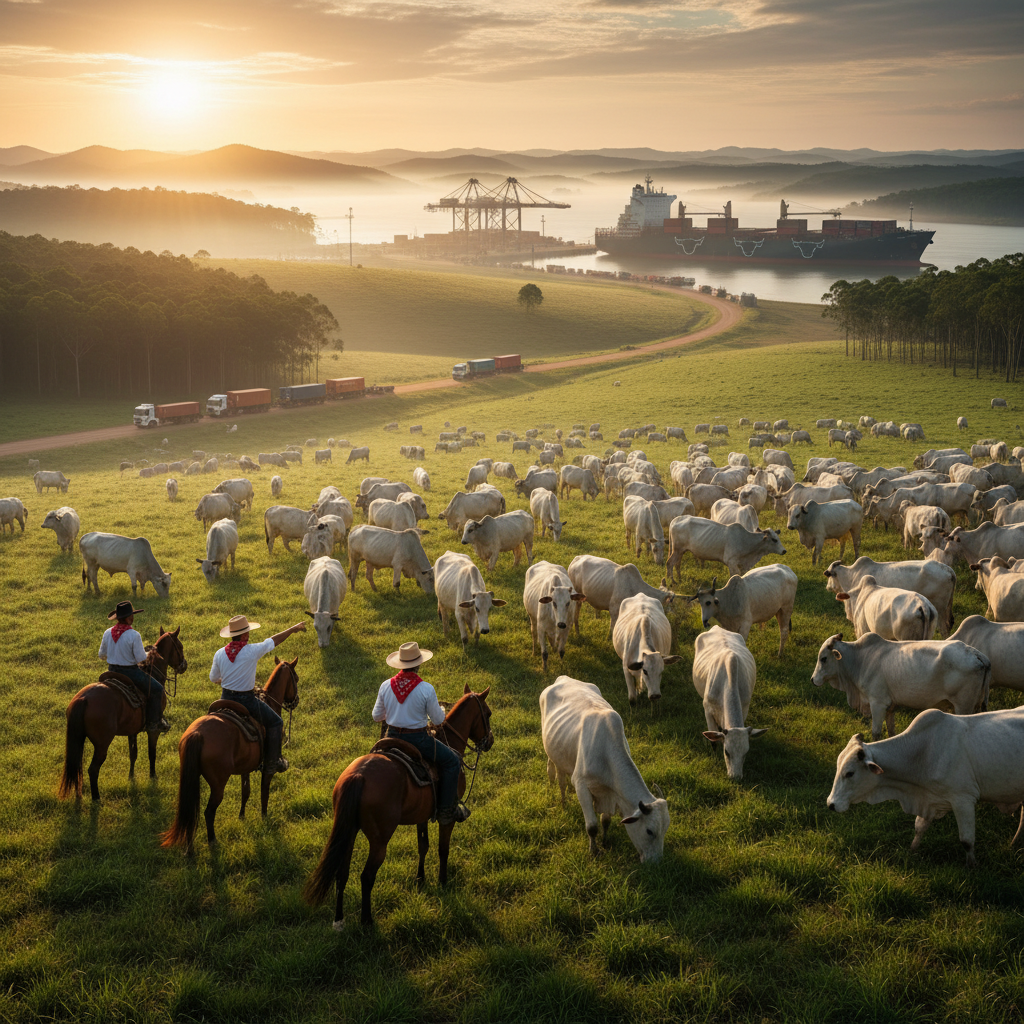 Exportações de carne bovina têm melhor junho da história às vésperas do fim da cota chinesa