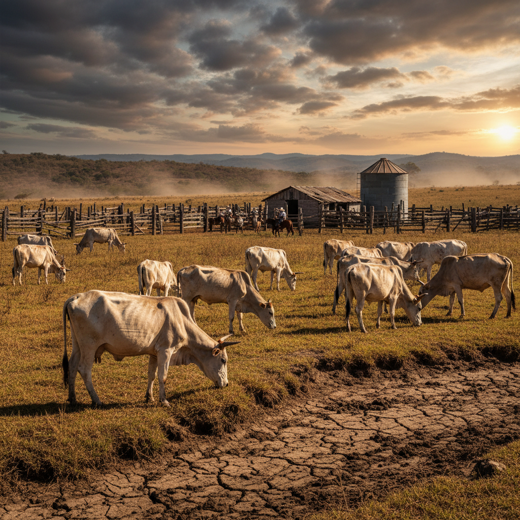 El Niño pressiona a pecuária de leite e aumenta risco no pasto