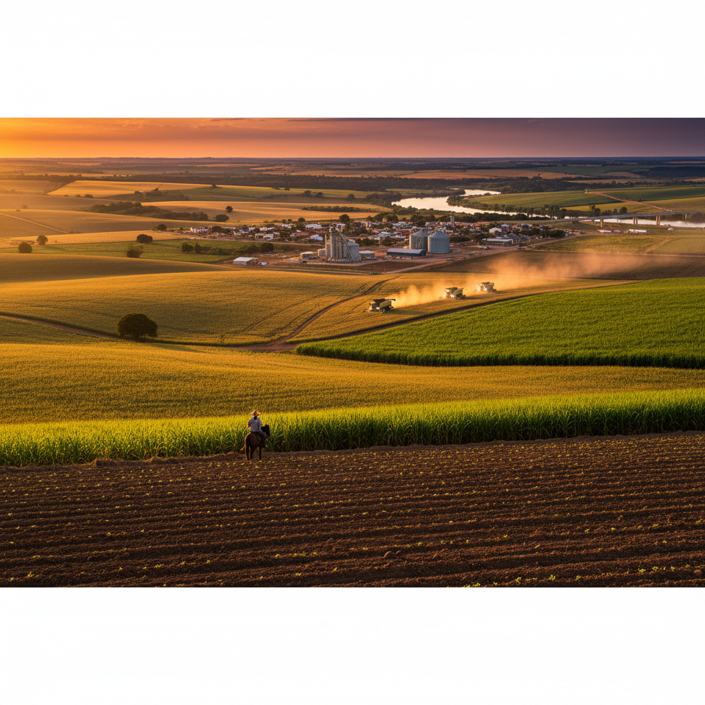 Agro puxa produtividade e muda o mapa econômico do interior