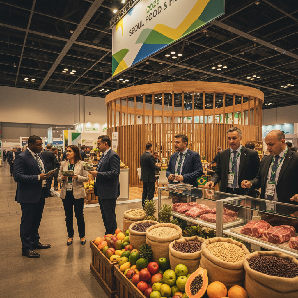 Brasil leva 16 empresas à Seoul Food & Hotel 2026
