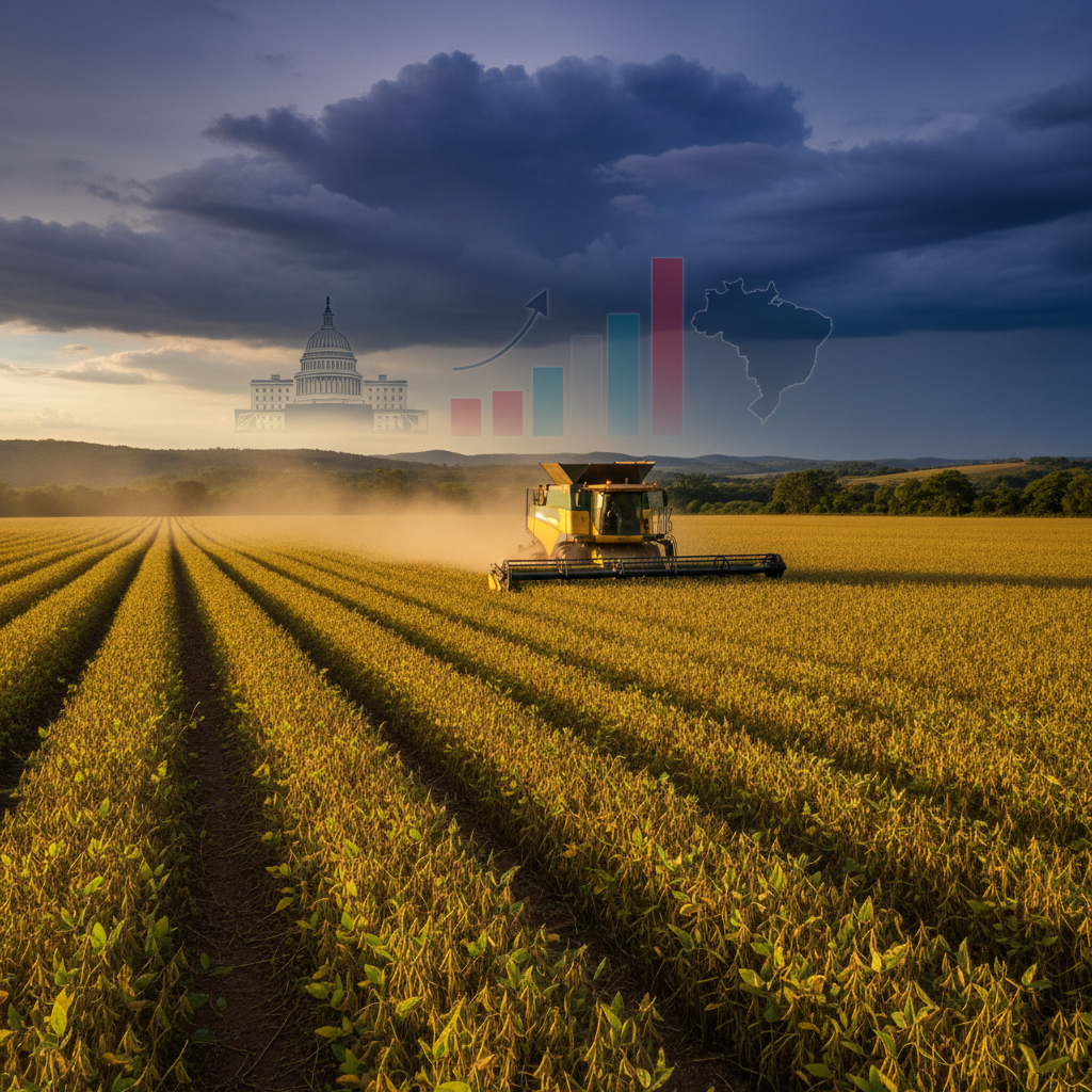 Tarifa dos EUA pode chegar a 37,5% e pressiona competitividade do agro brasileiro