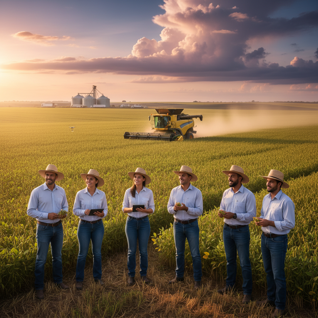 Datagro projeta alta de 1% na produção de soja em 2026/27