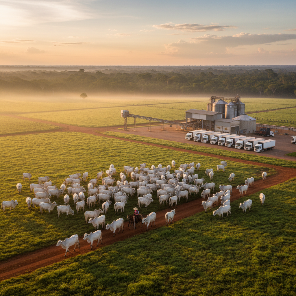 Brasil esgota cota de exportação de carne bovina para a China em 2026
