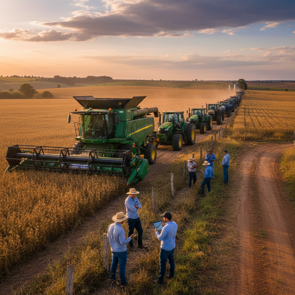John Deere mostra freio nas vendas e pressiona setor de máquinas agrícolas