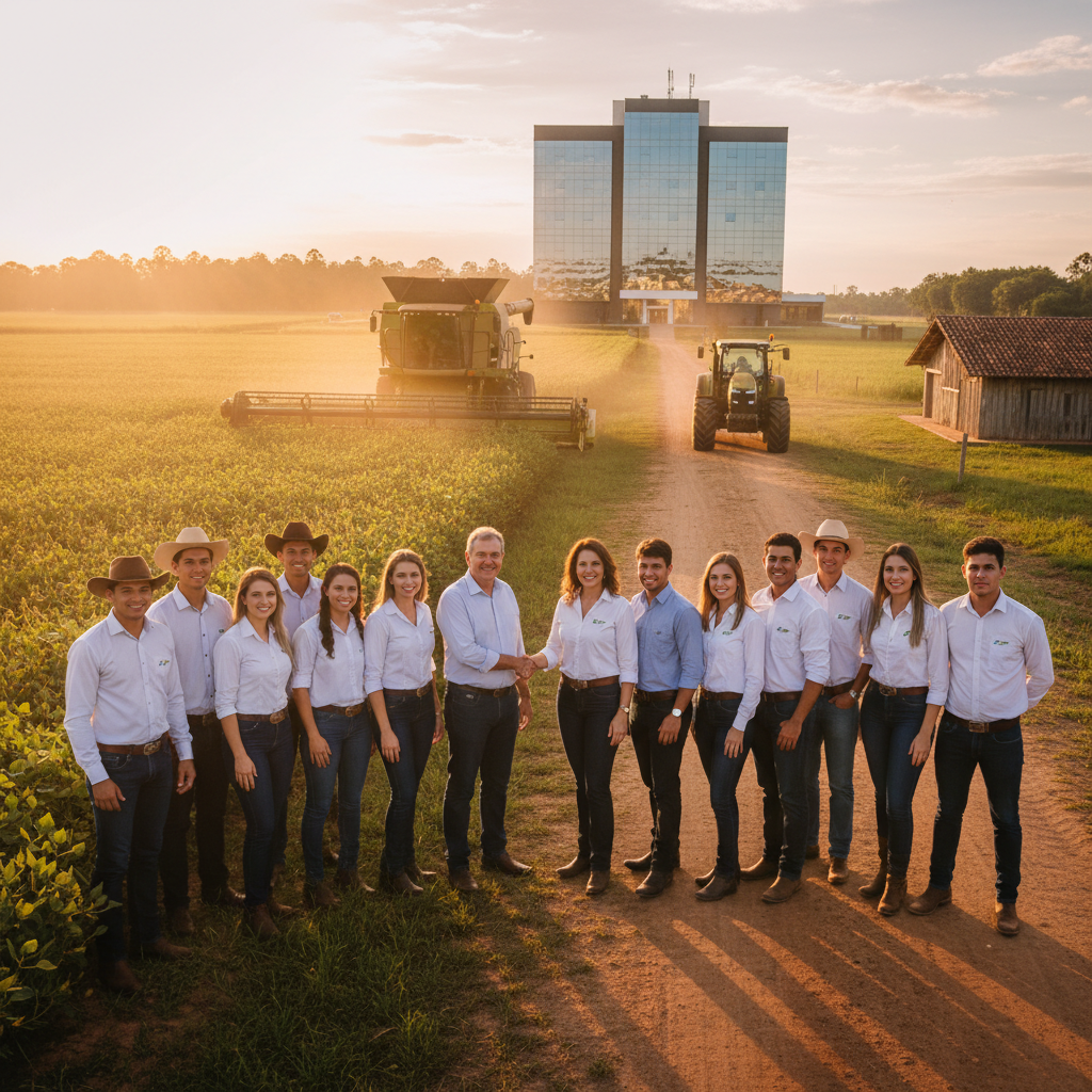 CNA recebe jovens lideranças da Aprosoja-MT e reforça agenda política do agro