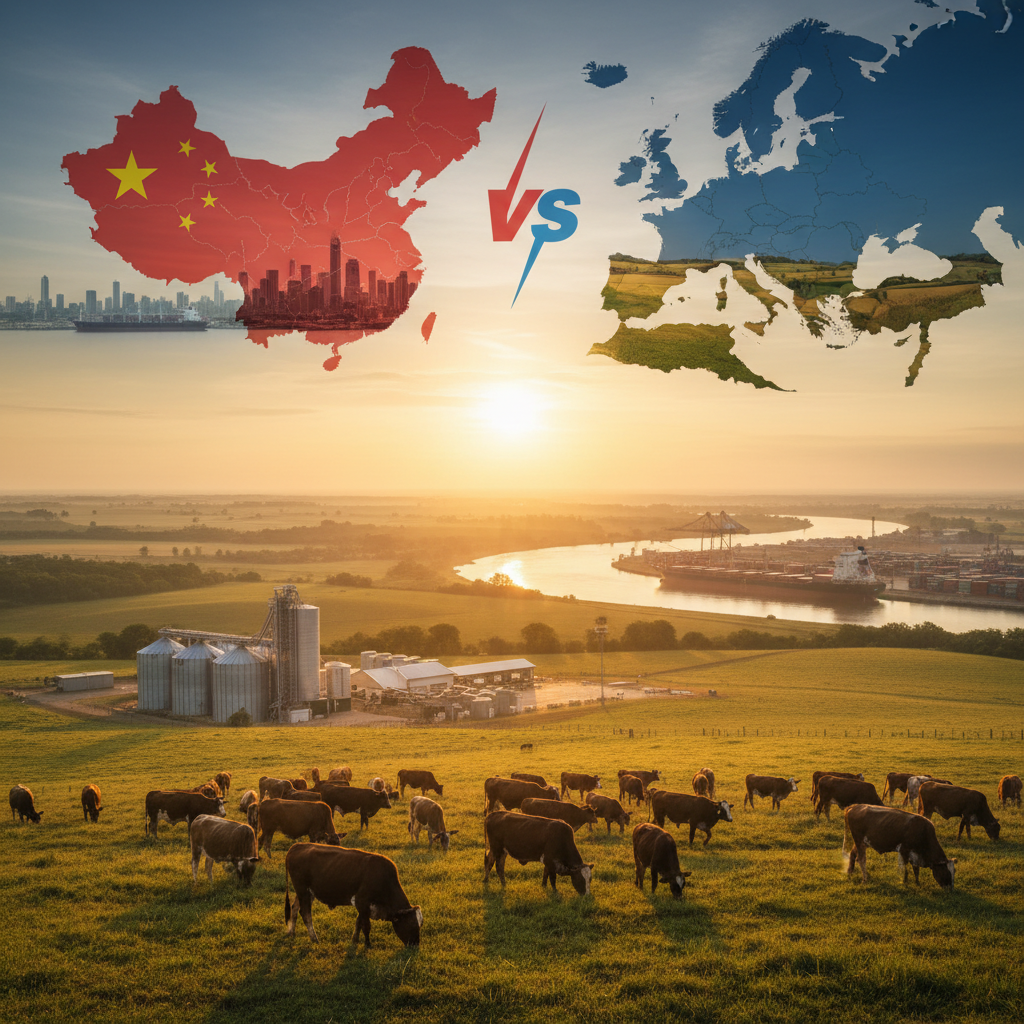 Do boi China ao boi Europa: a nova disputa da pecuária