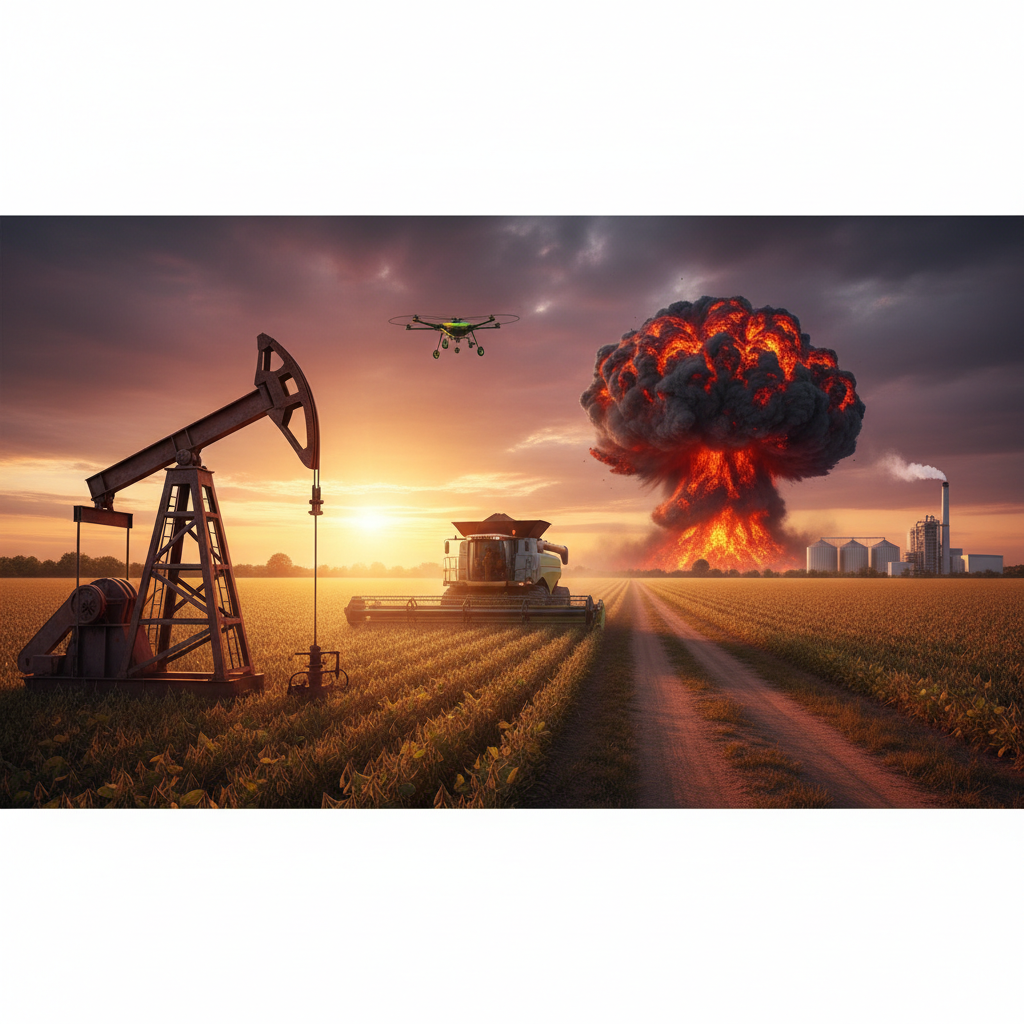 Petróleo dispara mais de 5% após novos ataques dos EUA ao Irã