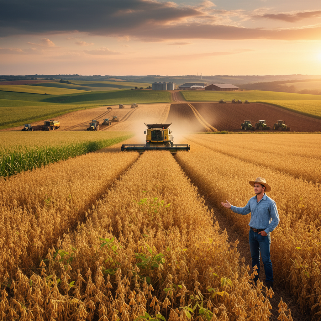 Agro cresce 2,8% e puxa alta de 0,5% do PIB no 2º trimestre de 2026