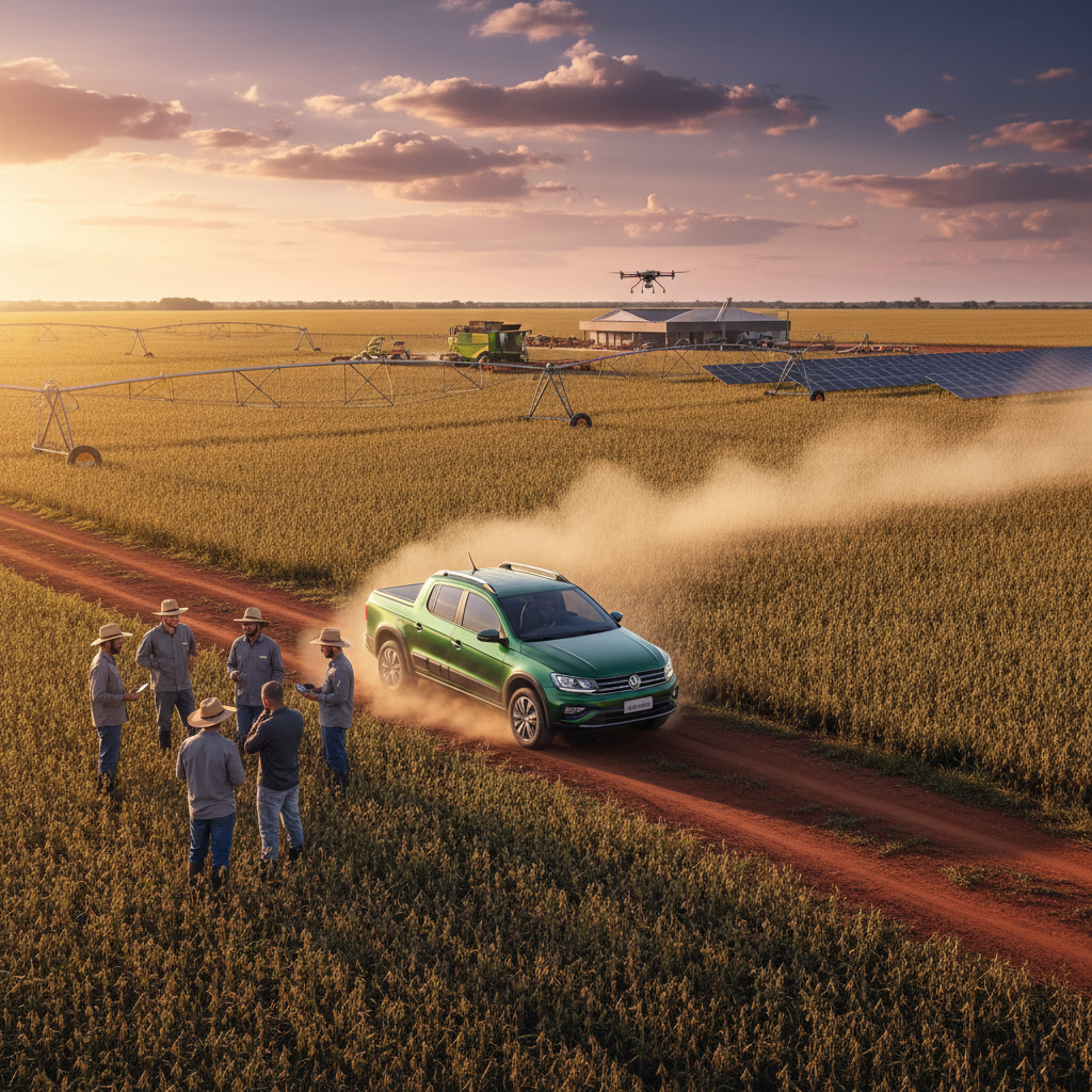 Volkswagen acelera ofensiva 360° no agro enquanto prepara sucessora da Saveiro