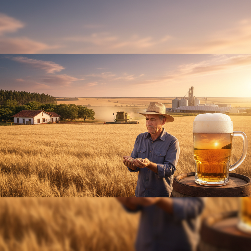Como a cerveja é feita e por que isso importa para o agro