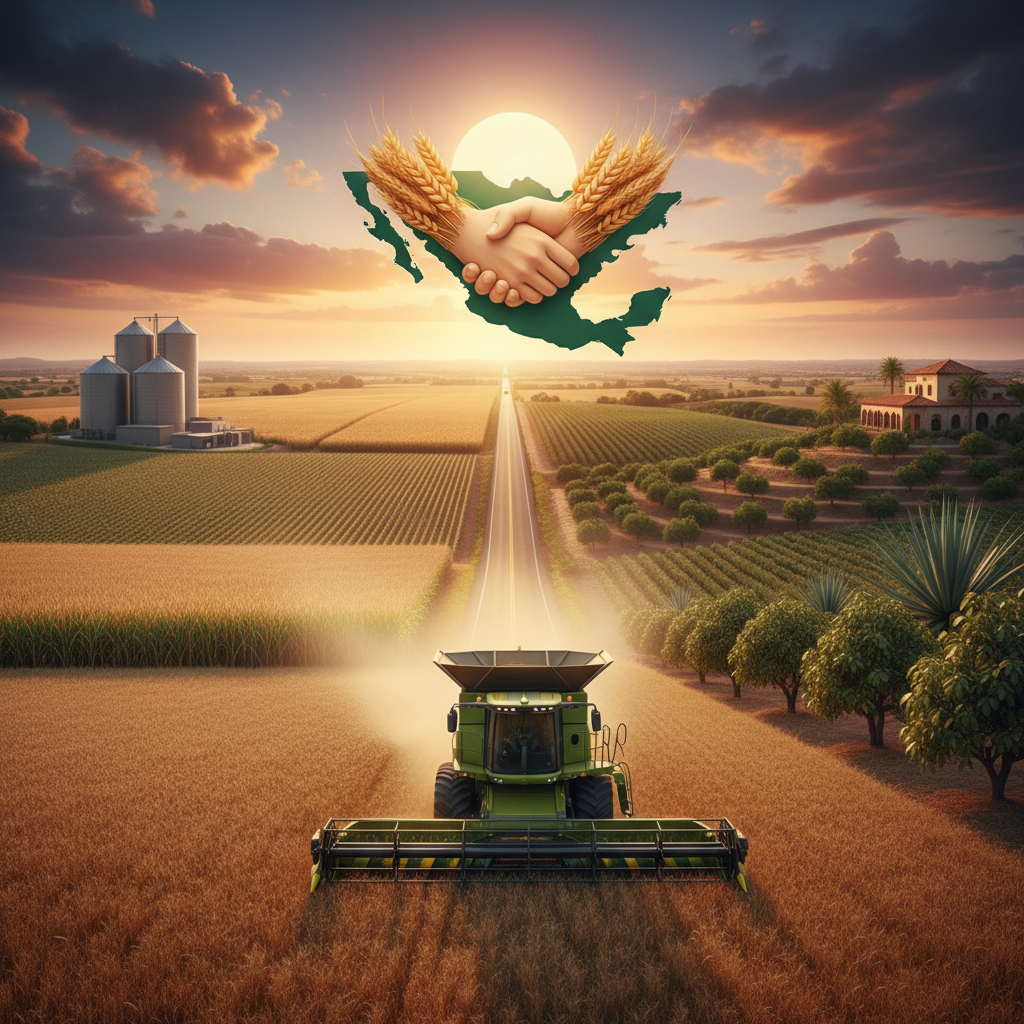 México e EUA avançam na revisão do USMCA e colocam agricultura no centro da mesa