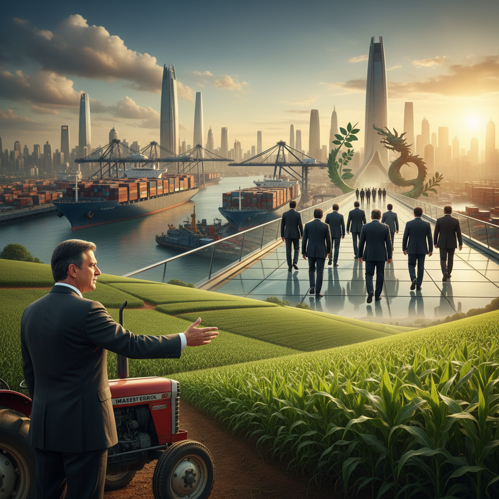 André de Paula cumpre agenda na China para destravar mais mercado ao agro brasileiro