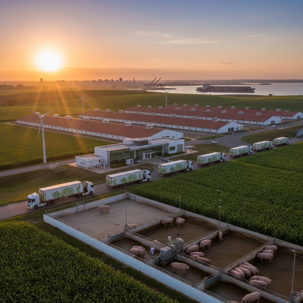 Exportações brasileiras de carne suína sobem 9% em maio de 2023