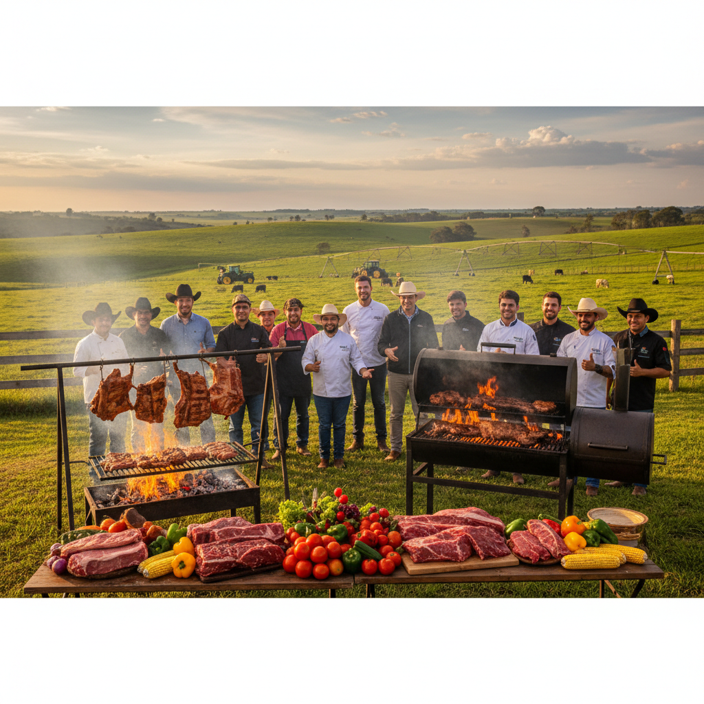 Asado e barbecue reacendem disputa gastronômica na Copa