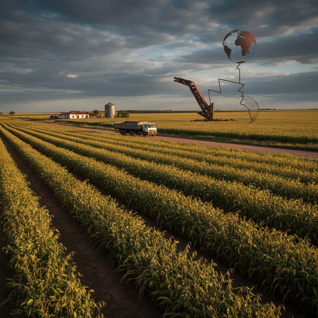 Comércio Brasil–EUA recua 14,3% até maio e acende alerta para o agro