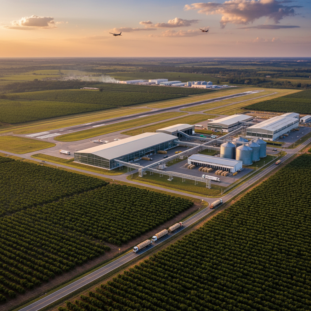 ES ganha novo polo logístico do agro com aeroporto em Pinheiros