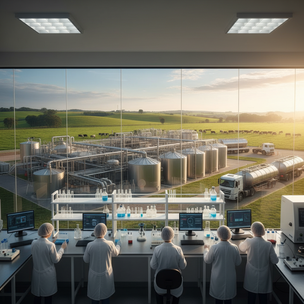 Rigor nos testes garante qualidade e segurança do leite ao consumidor