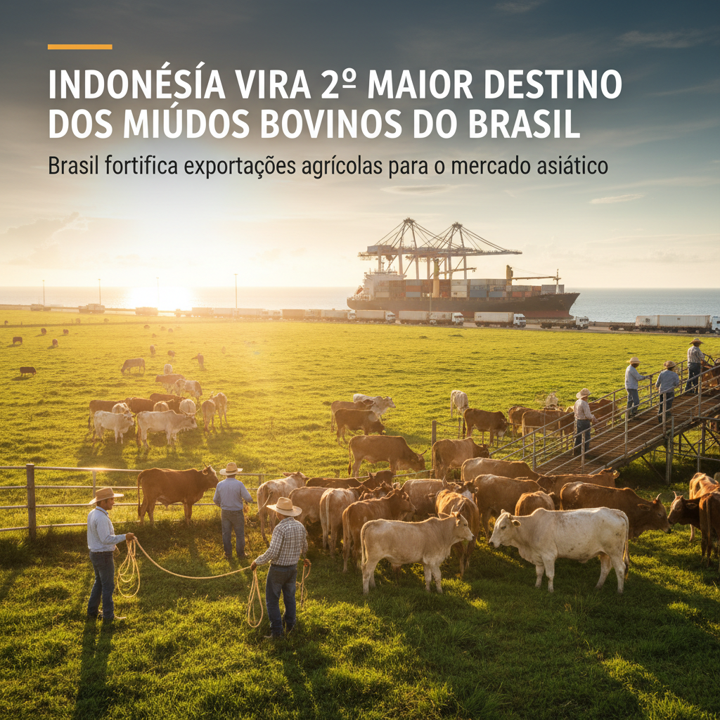 Indonésia vira 2º maior destino dos miúdos bovinos do Brasil