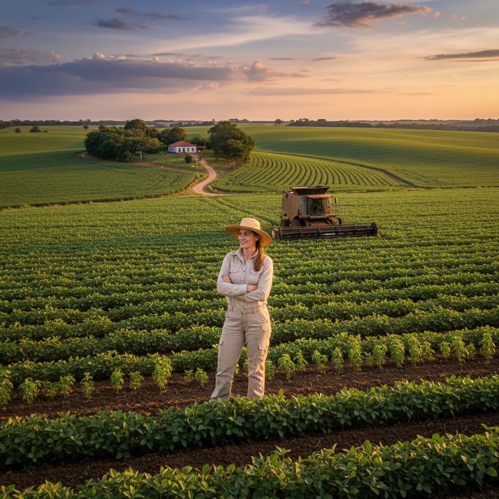 Agricultura regenerativa leva produtora de soja ao topo do Prêmio Mulheres do Agro