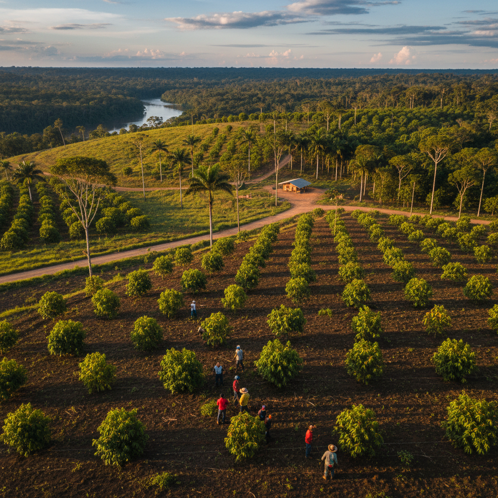 Belterra busca R$ 800 milhões para transformar pasto em agroflorestas de cacau