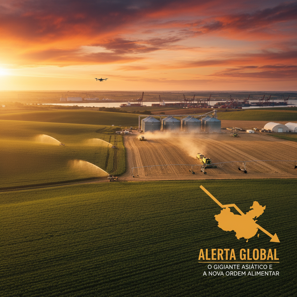 China acelera plano para importar menos alimentos: alerta para o agro brasileiro