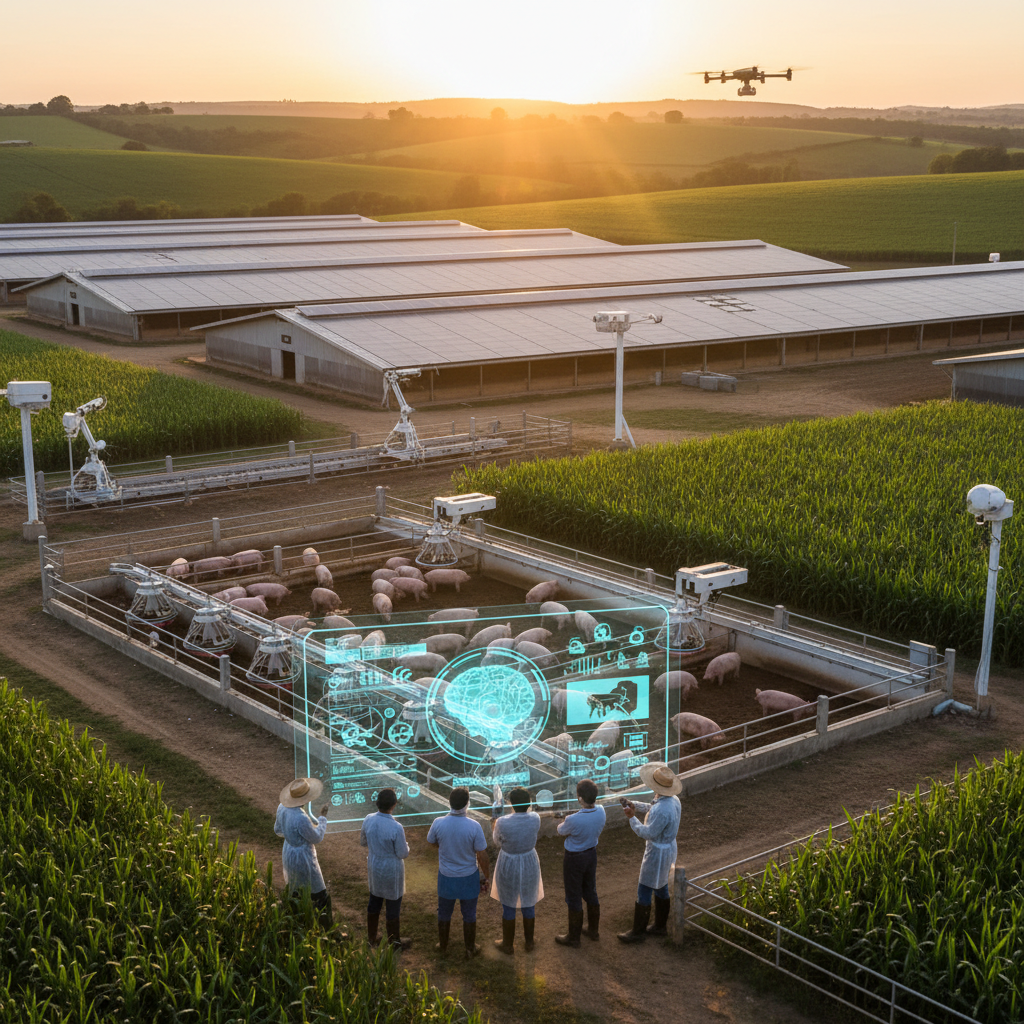 Inteligência artificial acelera decisões nas granjas brasileiras