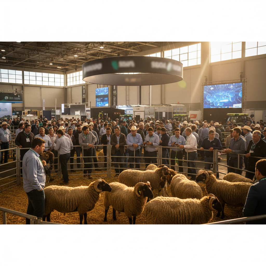 Seapi marca presença em congresso da raça Santa Inês na PEC Brasil 2026